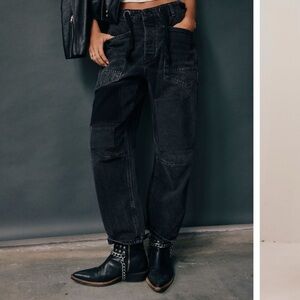 We The Free Moxie Pull on Barrel Jeans